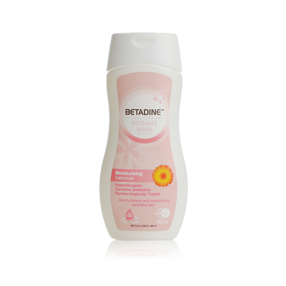Betadine intimate wash moisturizing calendula 50ml